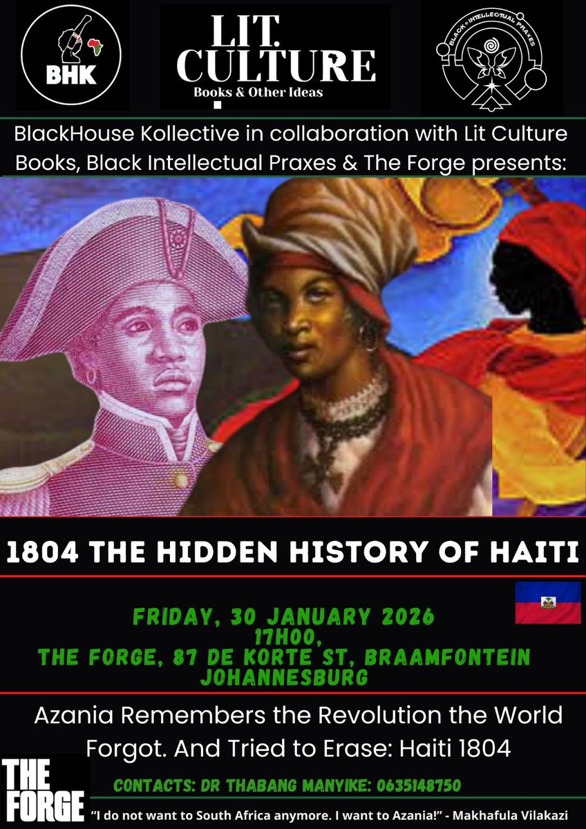 NehandaRadebe's tweet image. Join us as we we wrap up Haiti Month