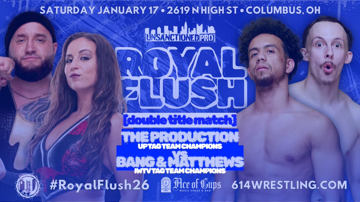 indiewrestling's tweet image. Tonight
8pm ET on IWTV.live

@UnsanctionedPro
#RoyalFlush26 

Jager Wood vs Koda Hernandez
Tag Team Grand Prix Qualifier: Tyler Voxx &amp;amp; Kenny Kalix vs Shimbashi &amp;amp; MJ Santana
Ron Bass Jr vs Shelby Wylder
Jeffrey John, Riley Reinhart &amp;amp; Felix Koz vs Anakin Murphy, The…