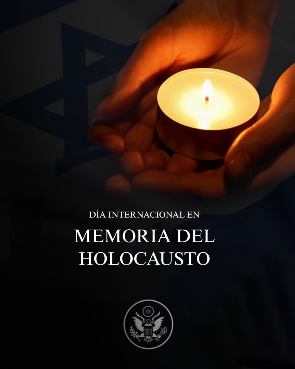 En palabras de <a href="/POTUS/">President Donald J. Trump</a> Trump: “Una vez más, rendimos homenaje a todos los sobrevivientes del Holocausto que han transmitido su sabiduría a las generaciones más jóvenes. Hoy y todos los días, nos comprometemos a preservar sus historias. El precio que la humanidad ha pagado por las