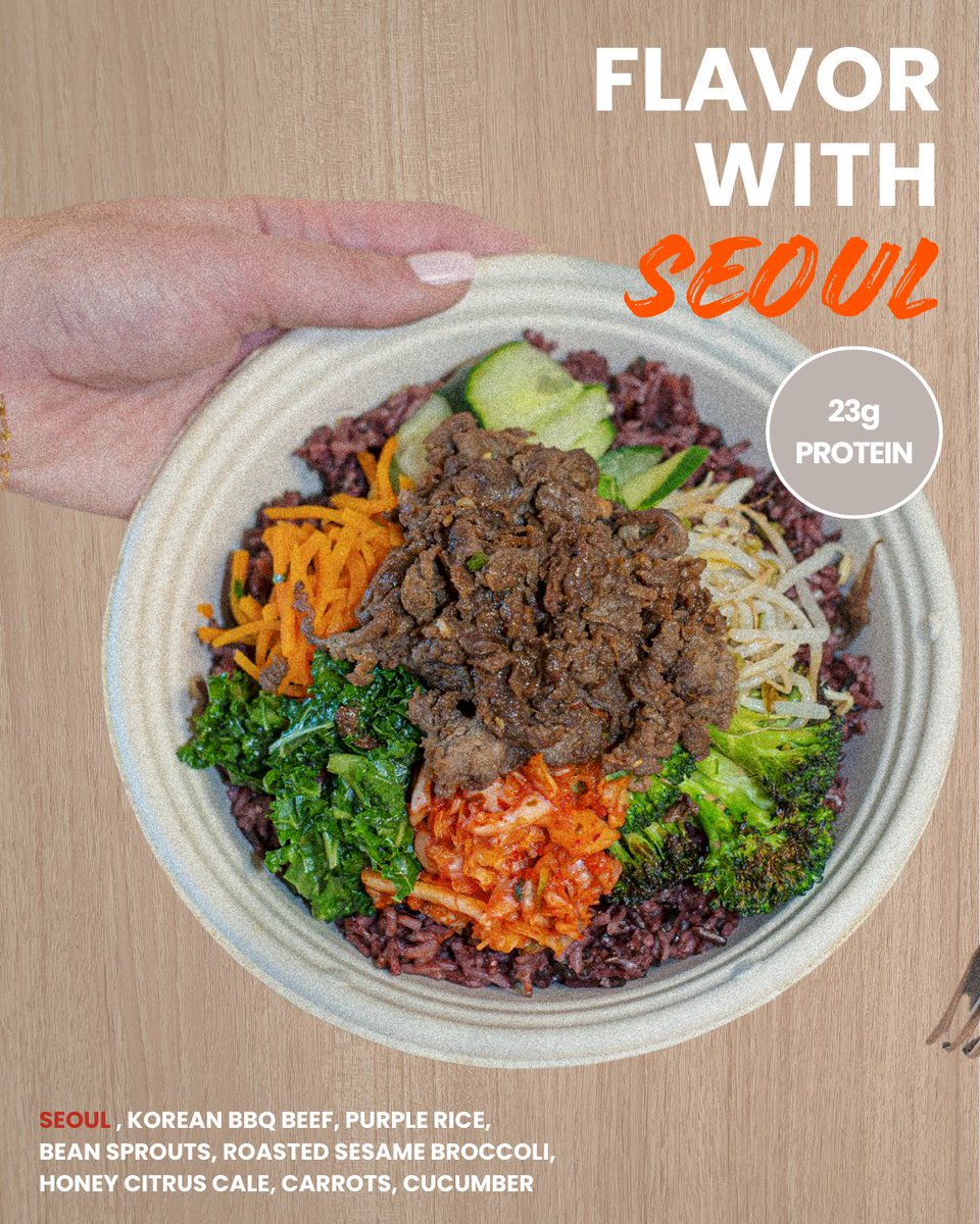 BIBIBOPGrill's tweet photo. our chef-curated Seoul Bowl, starring kimchi 🙂‍↔️ https://t.co/oVr1wNkYeO