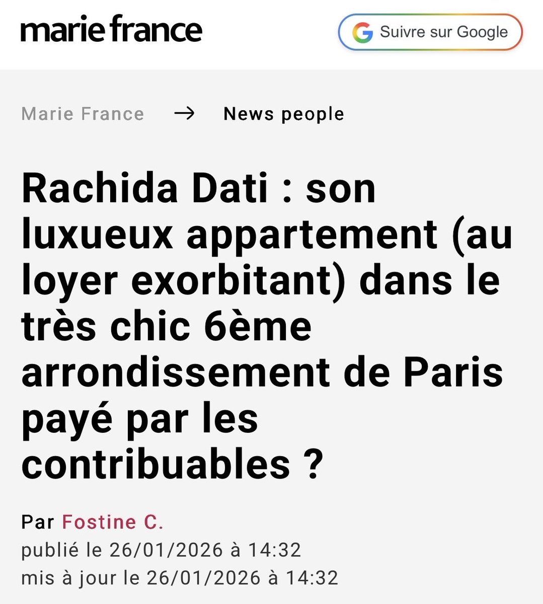 Tout le monde n'a pas la chance Madame Dati d'être logé•e gracieusement rue cassette dans Paris 6. 

Les gens quittent Paris à cause du coût indécent du logement devenu produit spéculatif. 

Emmanuel Grégoire agit contre la spéculation, et vous ? RIEN.
