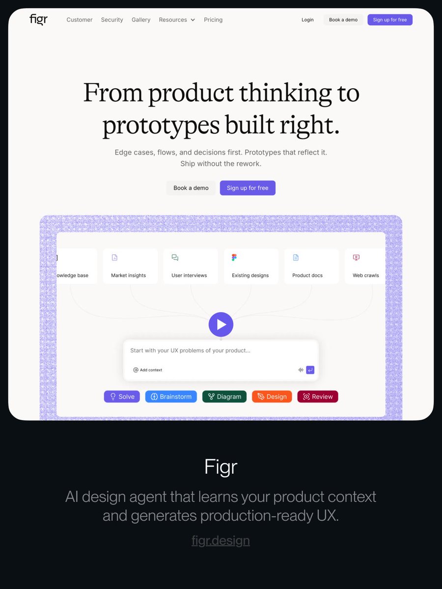 AI tools that fit into real design workflows ↓

✦ MagicPath → magicpath.ai
✦ Mocku → mocku.co
✦ Tempo → tempo.new
✦ Ghost → useghost.io
✦ Figr → figr.design
✦ Typper → typper.io