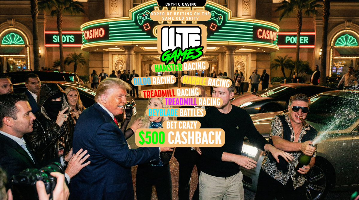 PLAYWTFGAMES's tweet image. EARLY ACCESS IS LIVE. 🟢🐹

I'm letting the early birds lock in the up to $500 cashback for when we launch.

AND I’m GIVING AWAY 1 $SOL to one degen to celebrate.

To enter:
🐹 RT
🍆 Like
🐴 Reply “WTFGAMES”
🥴 Bookmark

Early-Access link → wtfgames.com