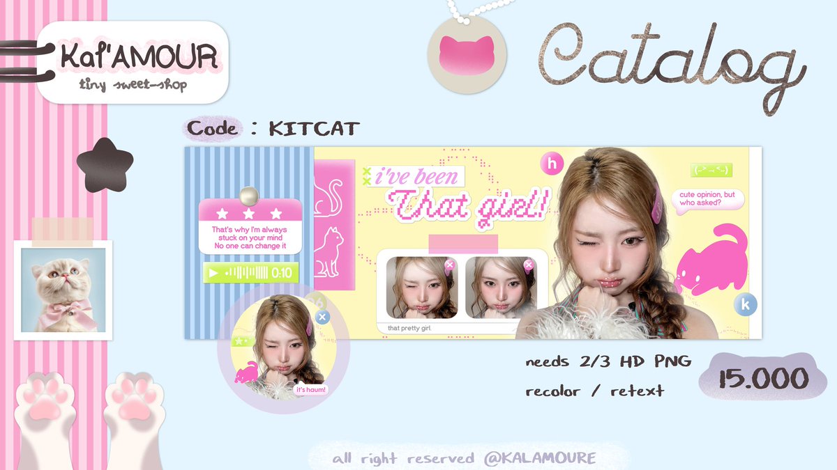 sugarpawv's tweet image. help repost pleaseuuu! thankuu🫰🏻

dalam rangka menyambut kmbali akun lama kala yg balik stelah ditelan melon🍈, kala mau bagi" free req 2katalog layout dibawah utk 4 slot sajaa!😍🙌🏻

klaim melalui dm only iaa! sp cepat dia dapaat hihi🧏🏻‍♀️
#zonaba #zonauang