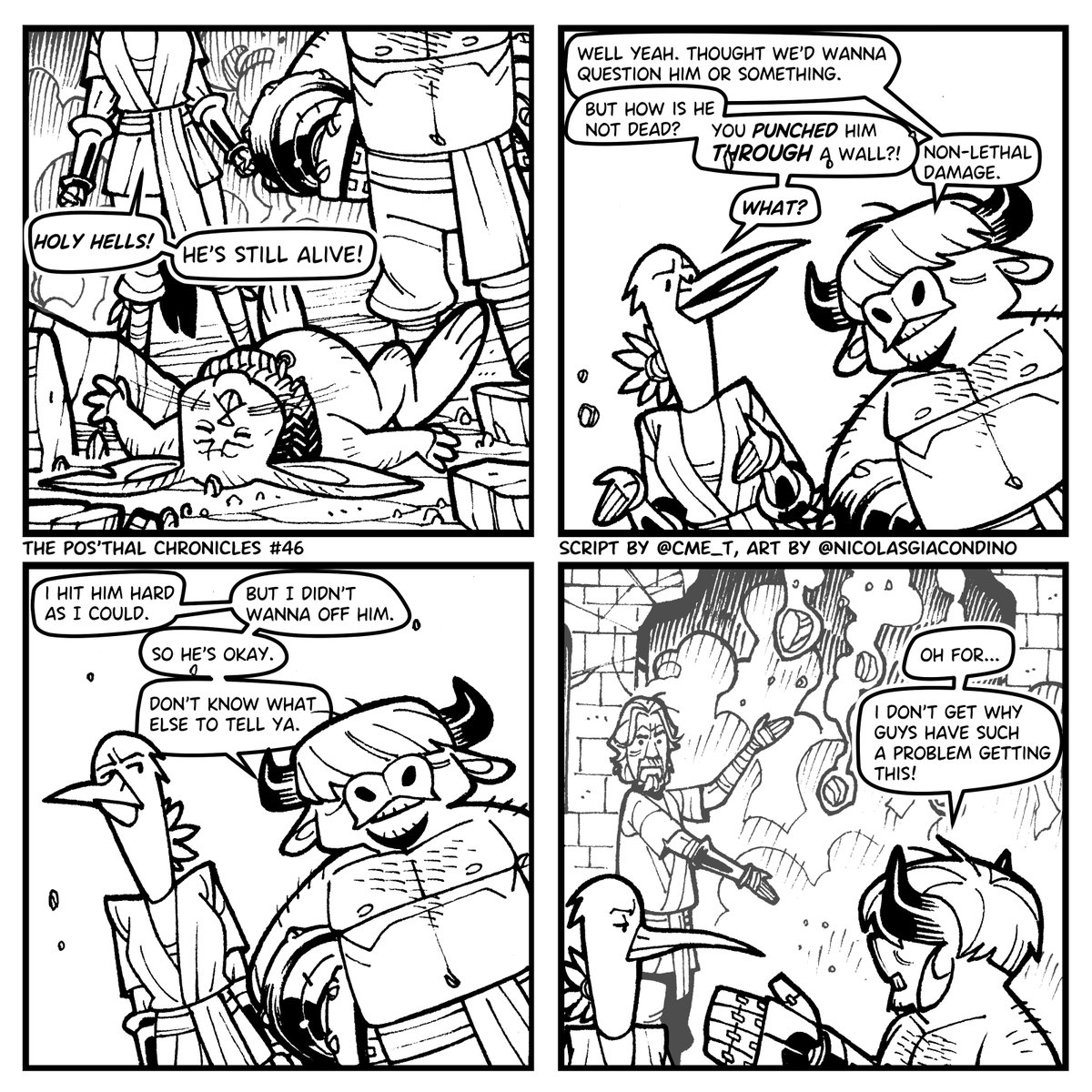 CME_T_Was_Taken's tweet photo. The Pos'Thal Chronicles Ch. 46. "Strike of Non-Leth'Aal" https://t.co/evrIZbeVoy