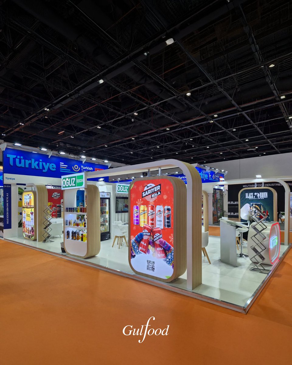 oguzholding's tweet photo. Gulfood Dubai 2026 fuarında yerimizi aldık.✨

Yenilikçi ürünlerimiz, güçlü markalarımız ve global vizyonumuzla sektör profesyonelleriyle bir araya gelmekten büyük heyecan duyuyoruz.

📍 Dubai World Trade Center

🏢 Za’abeel Hall 4 – Stand Z4-D26 https://t.co/EZyiH1m8PA