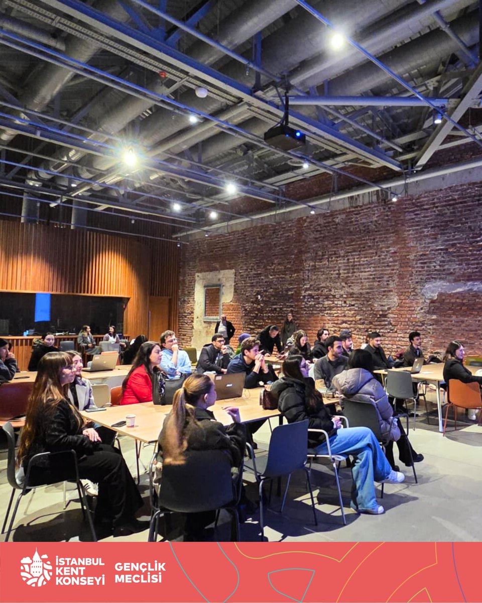 İBB Gençlik ve Spor Hizmetleri Dairesi Başkanlığı ile Dış İlişkiler Dairesi Başkanlığı iş birliğinde düzenlenen “Üniversite Öğrencilerine Yönelik Avrupa Birliği Proje ve Fon Fırsatları Bilgilendirme Etkinliği”ne katıldık. 🍀

#GençlikMeclisi #Genç #İstanbul