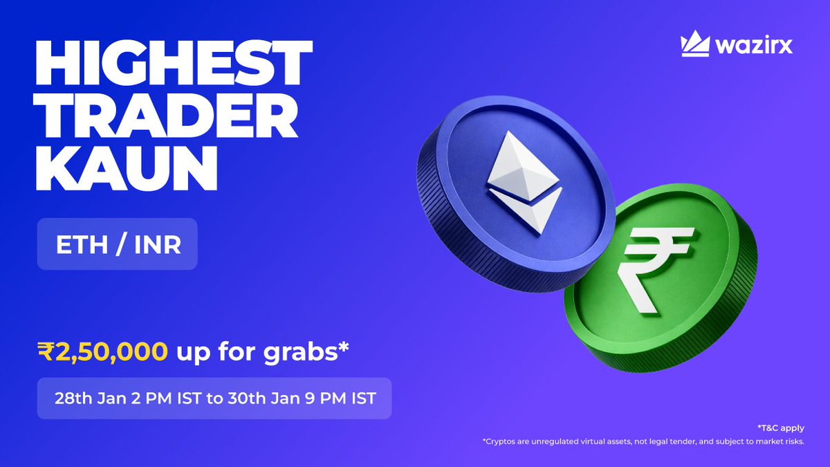WazirX: India Ka Bitcoin Exchange (@WazirXIndia) / Posts / X
