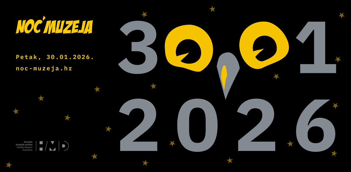 SveucilisteZG's tweet image. 🔜 21. 𝐍𝐨𝐜́ 𝐦𝐮𝐳𝐞𝐣𝐚 održat će se 30. siječnja s početkom u 18 sati, a ulaz u sve muzeje i druge institucije koje sudjeluju u akciji 𝐣𝐞 𝐛𝐞𝐬𝐩𝐥𝐚𝐭𝐚𝐧❗️ 🏛️🖼️

ℹ️ Popis lokacija u cijeloj 🇭🇷 pregledajte na 🔗👉  noc-muzeja.hr/#mFilter

#UniZg #mojesveuciliste #muzej