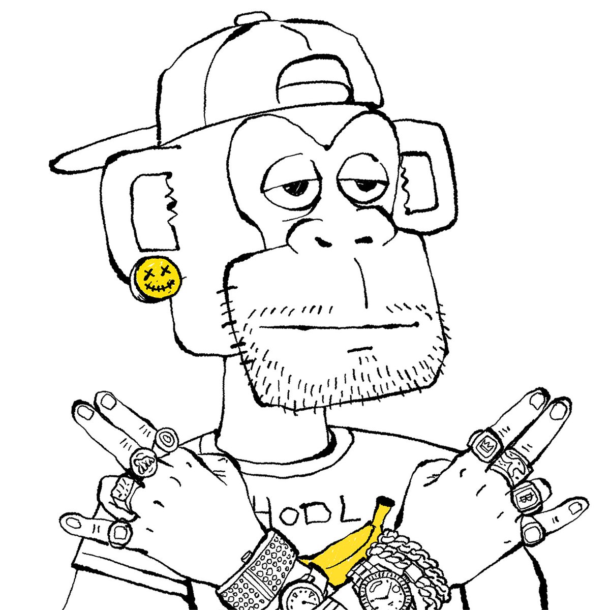 was bored, drew something random, somehow it turned into an ape. dropping on <a href="/ApeChainHUB/">ApeChainHUB</a>.

oh. forgot. free mint.