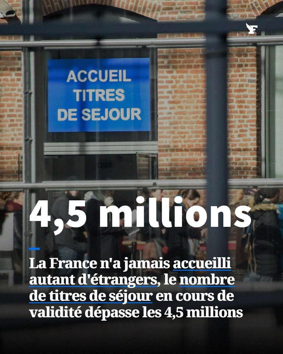 MarionMarechal's tweet photo. Il n’y a jamais eu autant d’étrangers qui sont entrés dans notre pays,
Il n’y a jamais eu autant d’étrangers présents dans notre pays,
Il n’y a jamais eu autant d’étrangers naturalisés. 

En 10 ans, notre pays a changé de visage. Combien de quartiers, parfois de villes entières qu’on ne reconnaît plus ?

C’est une course contre la montre : nous devons la gagner, ou demain la France ne sera plus la France.