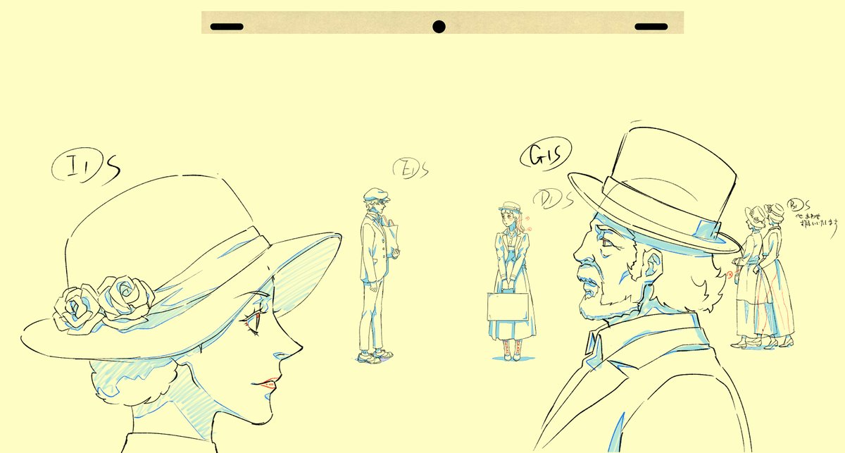 プリズム輪舞曲8話の作監修正です！ 
 part④   
宜しくお願い致します！
   #プリズム輪舞曲 #LoveThroughaPrism #Netflix