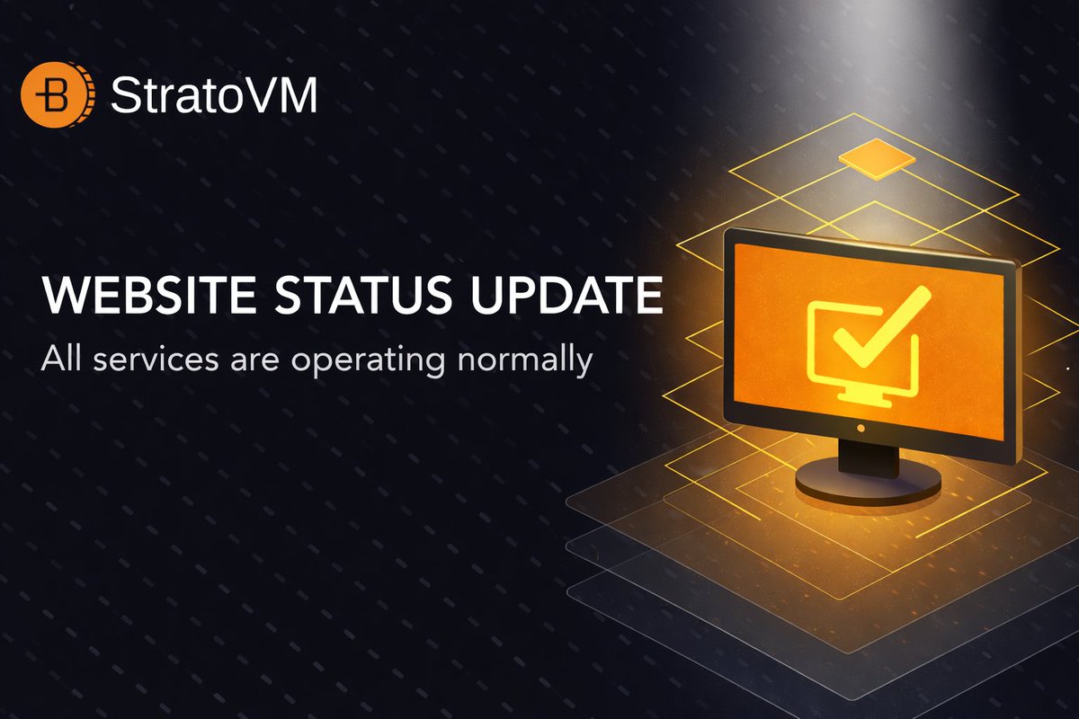 StratoVM | BTC Layer2 tweet media