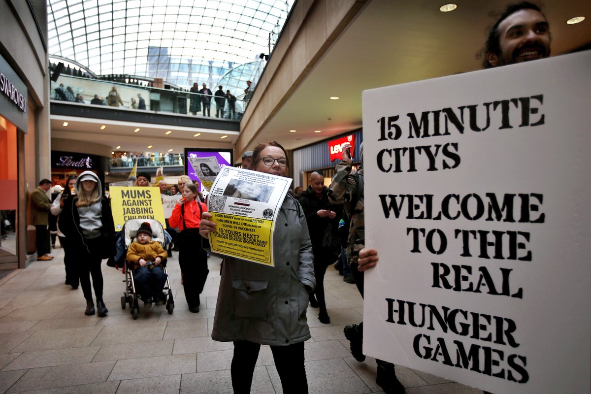 Marcus70672192's tweet image. They're selling you "15-minute cities" as walkable urban utopia. Here's what's actually being built:

Oxford and Canterbury have divided their cities into zones where residents are BANNED from driving between districts without permits. Fines for crossing. This isn't planning -…