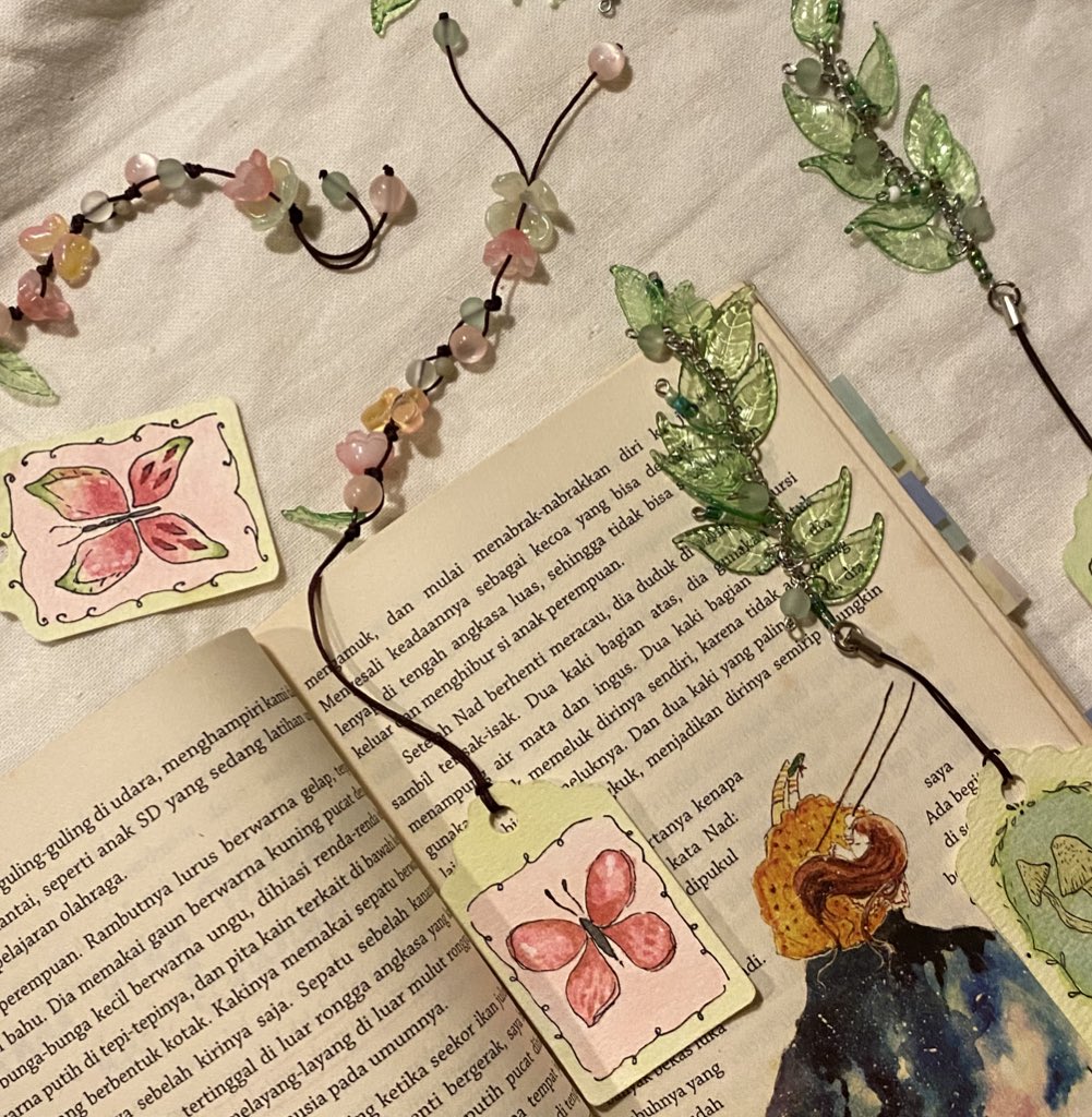 Tea bag bookmark ‹3