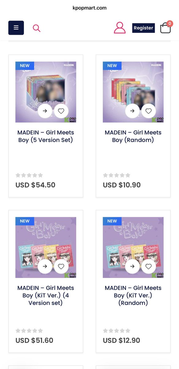 kangjenseo's tweet image. @kpopmart 
has stocked every release from over the course of the boycott