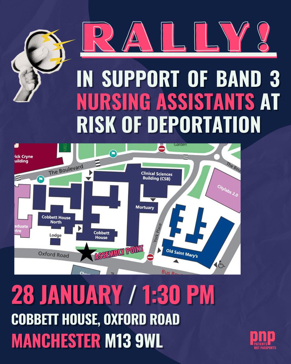 Greater Manchester Patients Not Passports tweet media