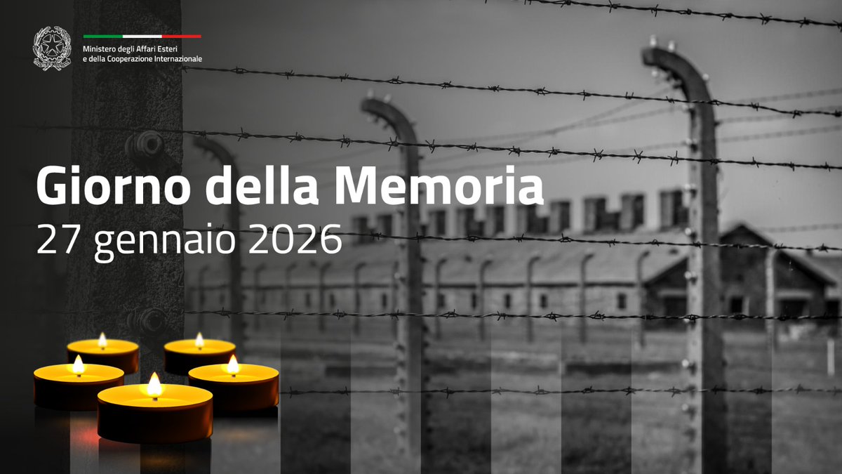 Nel Giorno della Memoria, il Consolato Generale si unisce alla commemorazione delle vittime della Shoah, per non dimenticare e per difendere i valori della liberta' e democrazia. Messaggio del Ministro Antonio Tajani youtu.be/QW296-UBhBc?si…