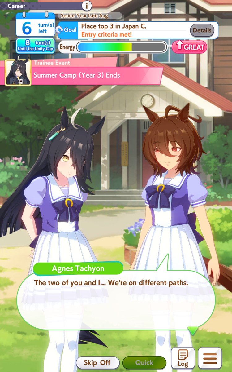 Ts so funny cuz she comes back like 2 turns later