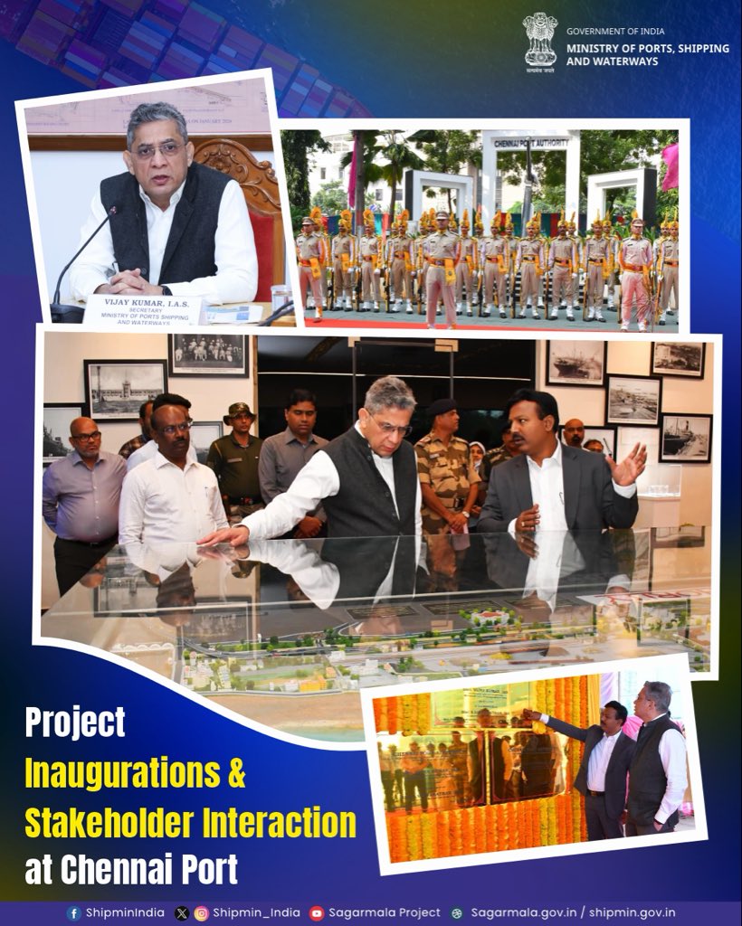 Ministry of Ports, Shipping and Waterways tweet media