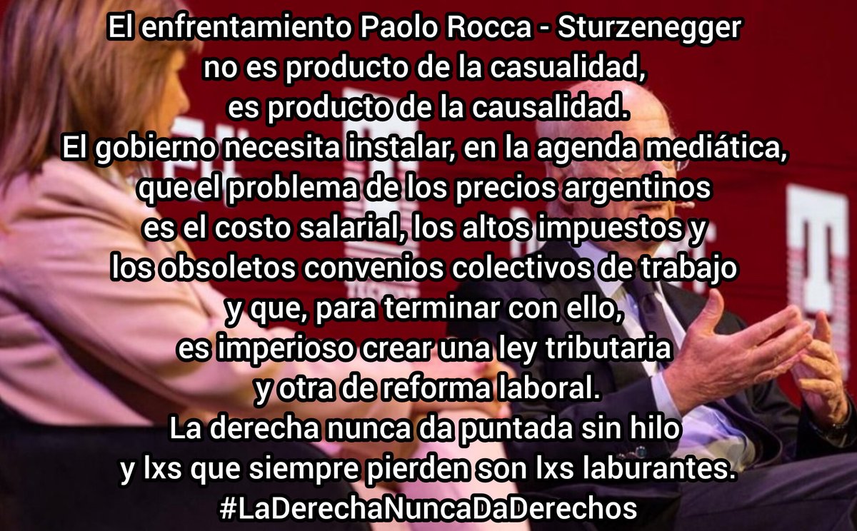 La gran estafa libertaria es empoderar a la verdadera casta.
#TodaDeMilei