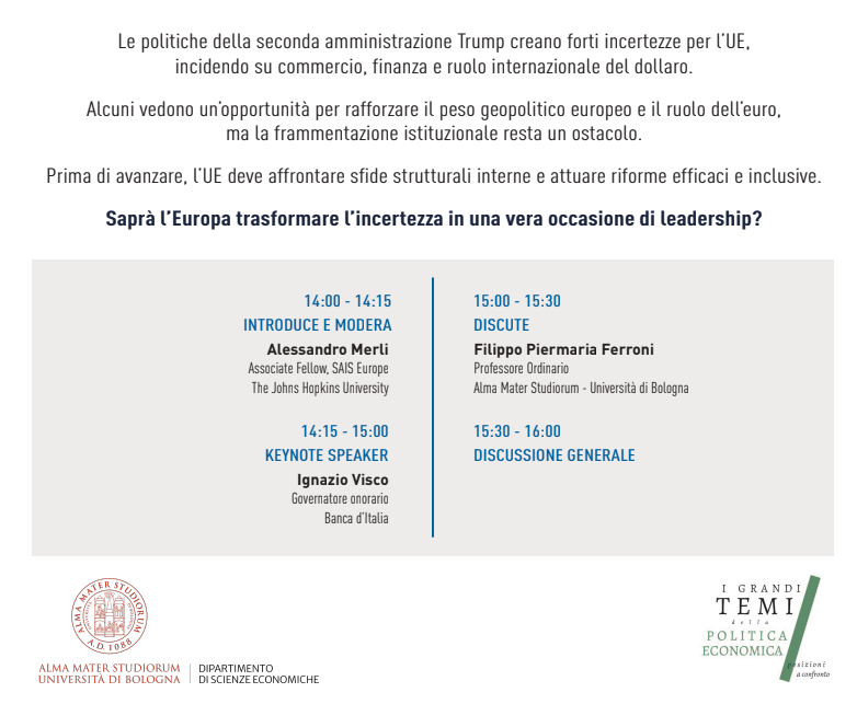 DSE UniBo Economics tweet media