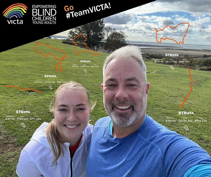 EarthIslandUK's tweet image. Arctic Paper UK’s Rob Slowe and his daughter Imogen are running the London Marathon in support of VICTA, a national charity that provides support to children and young adults who are blind or partially sighted. 
#PrintSolutions
@arcticpaperuk @ArcticPaper 
earthisland.co.uk/single-post/ru…