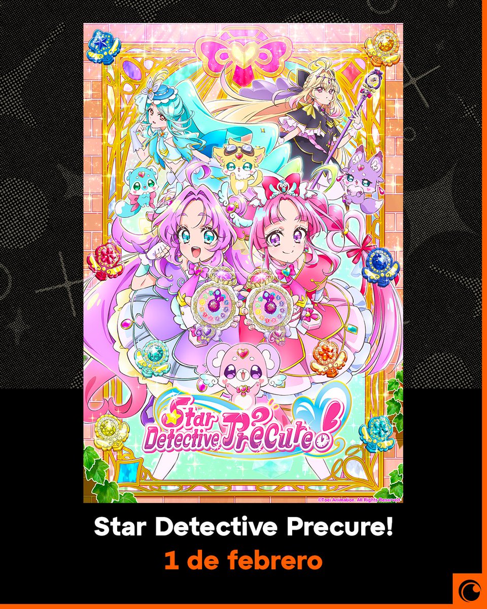 ¿Ladrones y chicas mágicas detectives? Estamos dentro. 😎

Star Detective Precure! llega el 1 de febrero a Crunchyroll 🌟