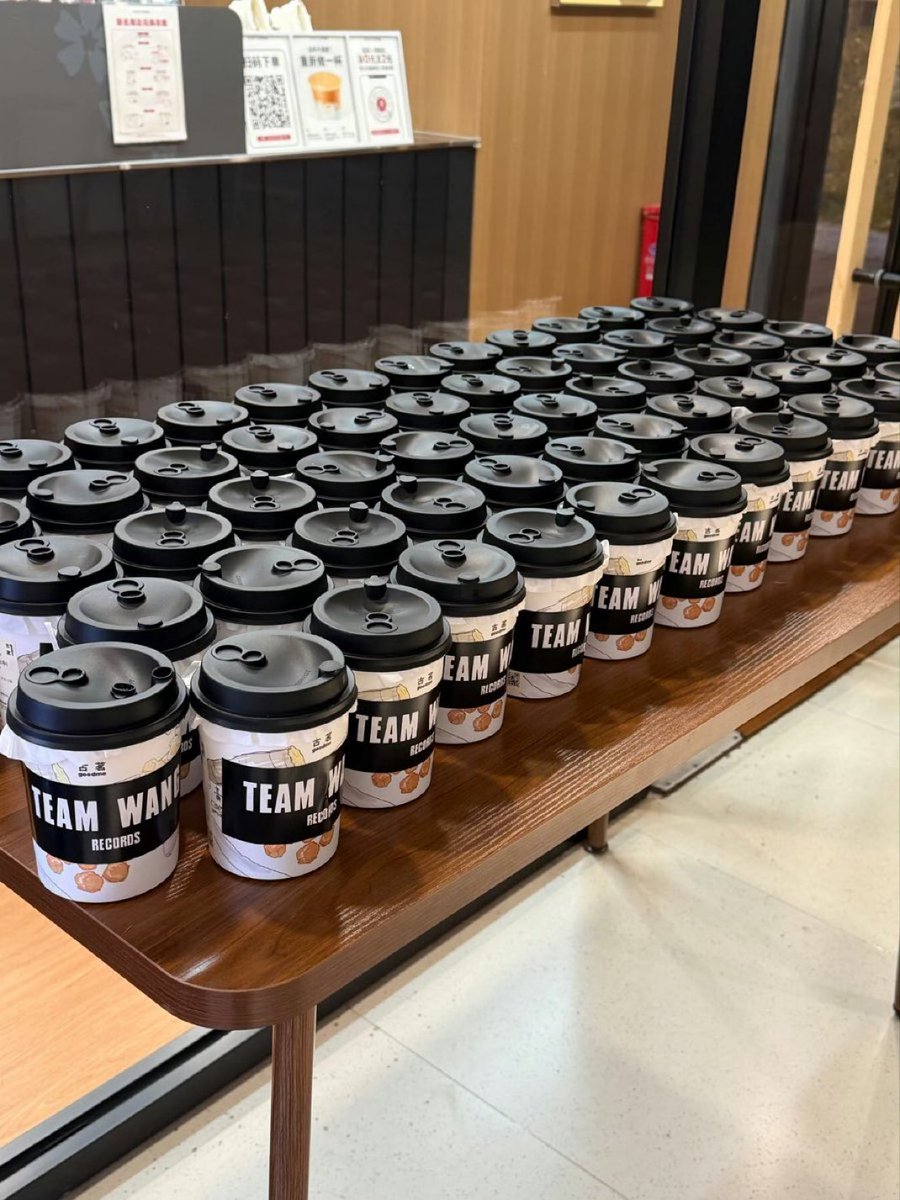 GOT7's Jackson Wang and TEAM WANG Records prepared snacks and