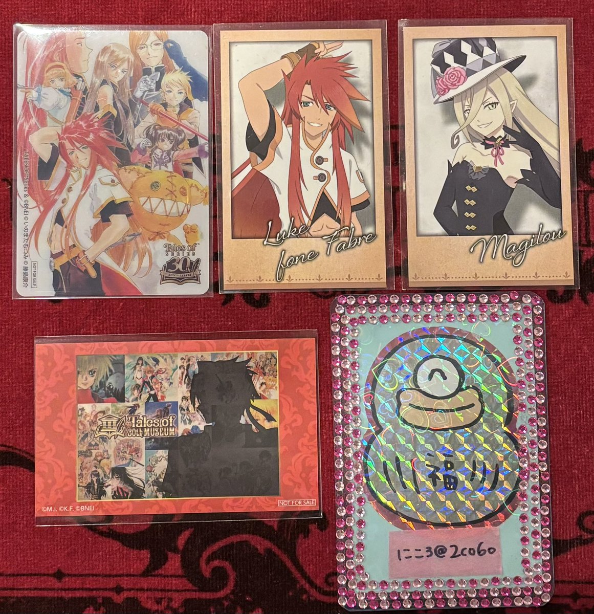 交換】テイルズ 30周年 ミュージアム TALES OF 30th MUSEUM 特典