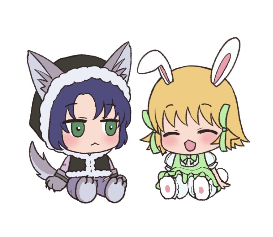 グッズ用の🐺🐰🐾