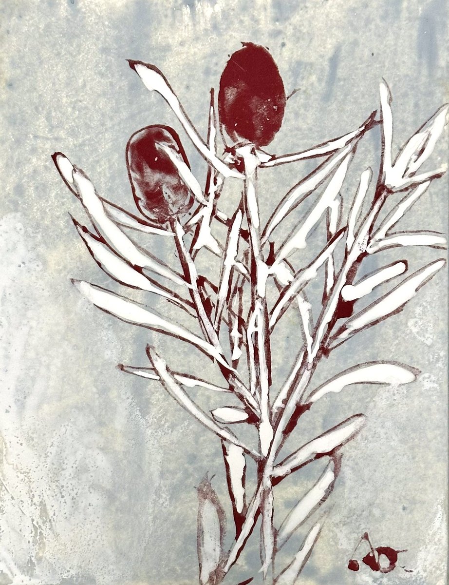 現在植物画3点を展示中。
大阪アトリエキプリスさんにて。29日まで。
この展示が終わると、怒涛の一月が終わります。
流石に4つ展示、合計21点はきつかった！