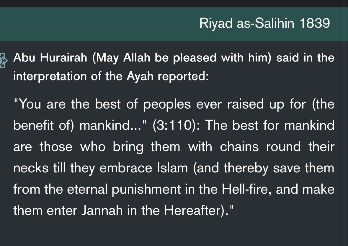 How do you like your chains? 

The Quran, a book that refers to non-Muslims as ‘the worst of creatures,’ does not deserve respect from non-Muslims.

Allah-Muhammad actually command Muslims to bring people into Islam with chains around their necks. They’re told not to remove the
