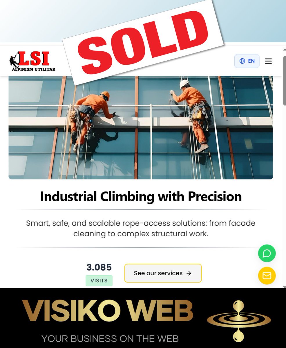 AskAlexBiz's tweet photo. In 2025 the #Founder of #LSI #Alpinism Utilitar 📍Oradea - has decided to upgrade his business and bring their visibility on the #web 

✅ #VisikoWEB has delivered this interactive website in less than a month 🎯
https://t.co/13VNOezKY8 https://t.co/gV2JYrVvWH
