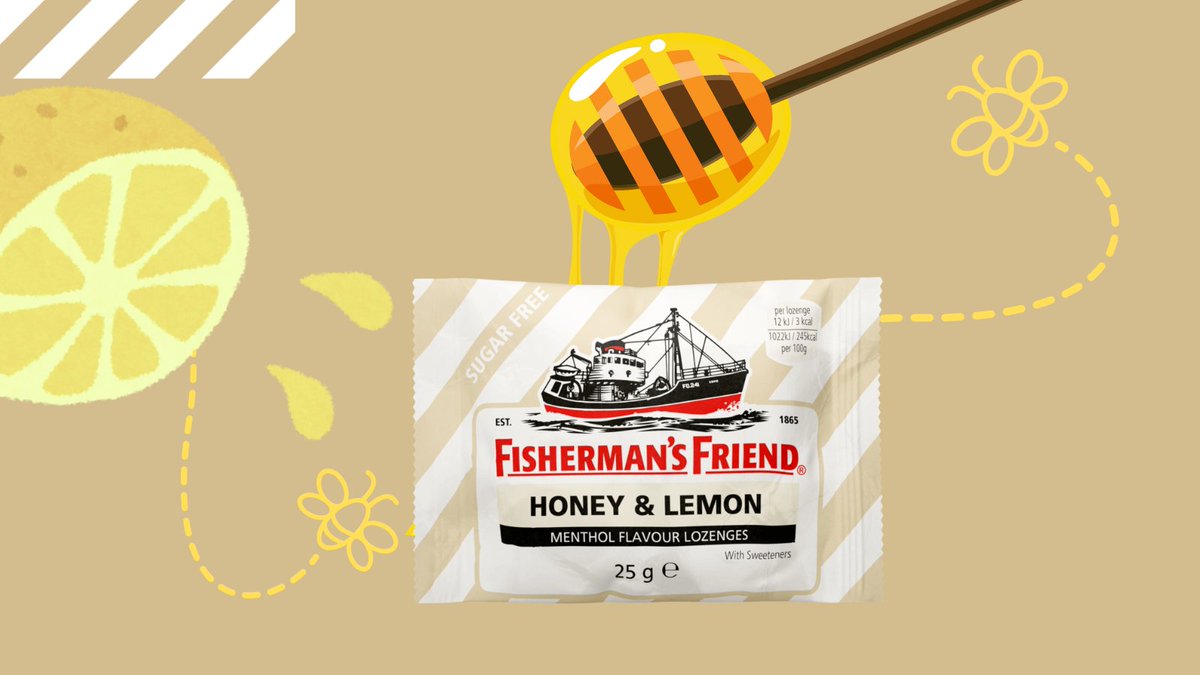 Cold snaps got you down? Hang tight… spring’s on the horizon! Power through the chill with Fisherman’s Friend Honey and Lemon Flavoured lozenges. You’ve got this #WhateverTheDayThrowsAtYou!💪❄️