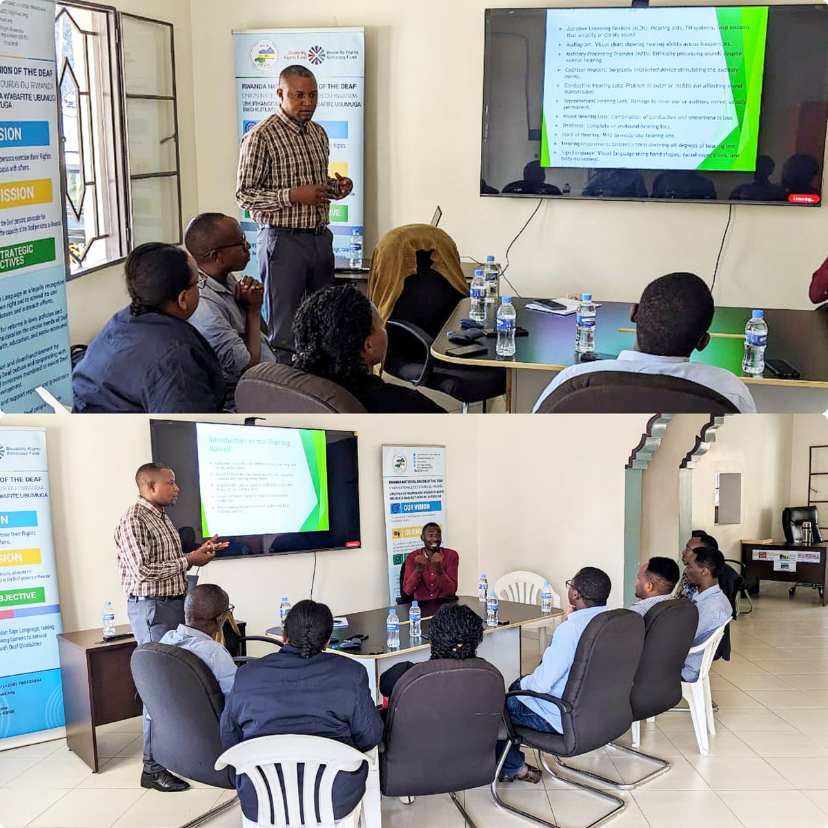 Today at the <a href="/rnudeaf/">RWANDA NATIONAL UNION OF THE DEAF (RNUD)</a>  Office, we officially kicked off a 2-day (27th - 28th Jan 2026) Refresher Training for Sign Language Instructors on the use of the RSL Manual!