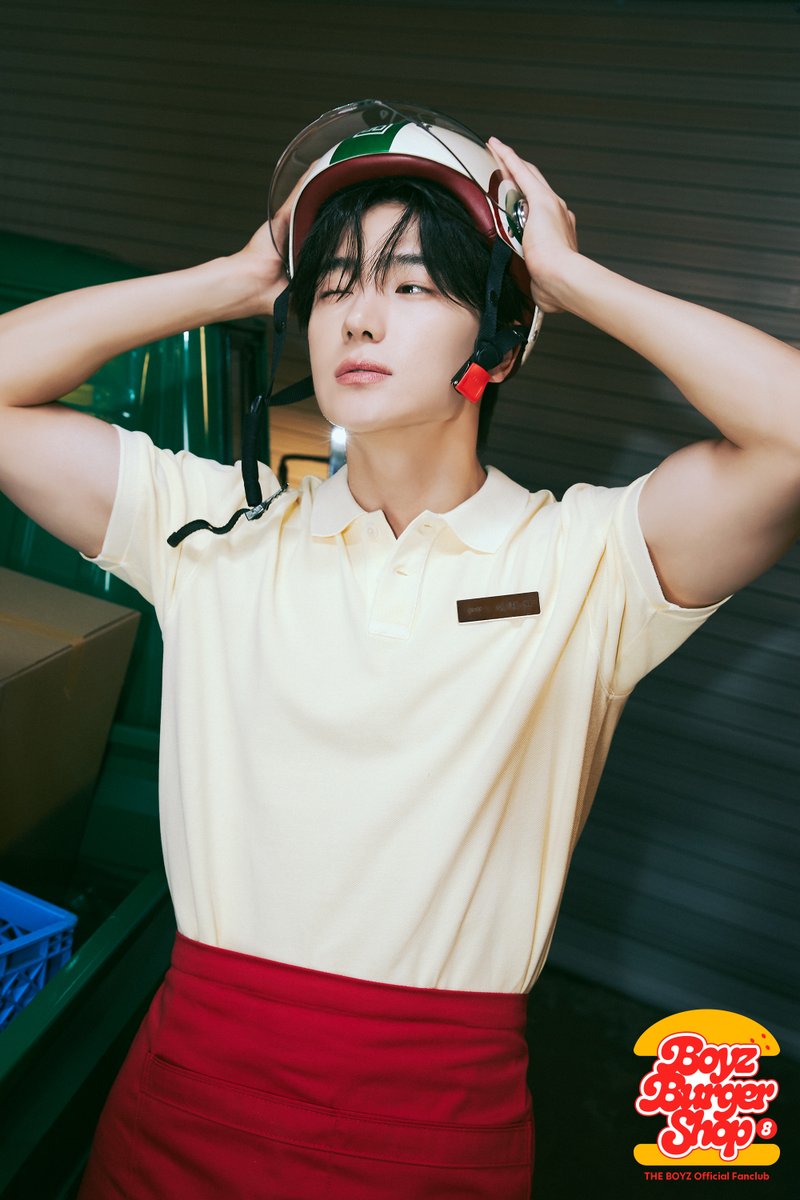 더보이즈 (THE BOYZ)
Official Fanclub 'THE B' 8th Generation

[BOYZ BURGER SHOP]
Concept Photo

store.frommyarti.com/goods/45805

#THEBOYZ #더보이즈
#THEB #더비
#BOYZ_BURGER_SHOP