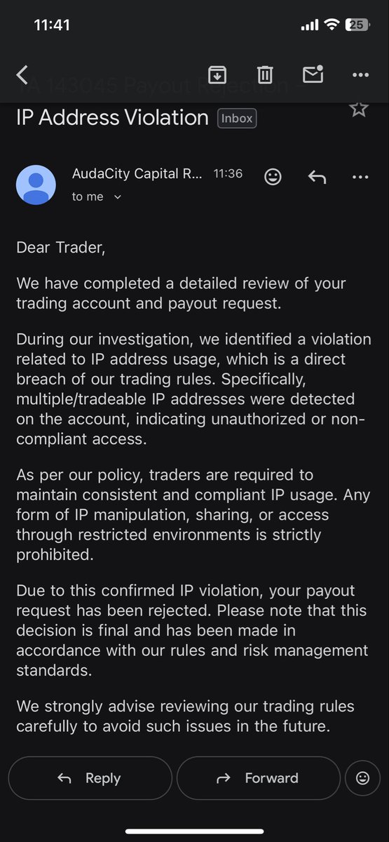 CMadubuchi's tweet photo. @Audacitycap Don’t be fooled they don’t pay there traders https://t.co/ll8BOMRl6r
