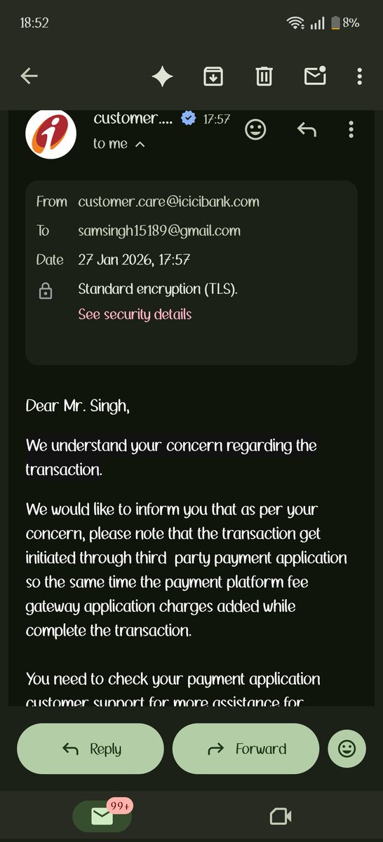 SamSingh151's tweet photo. PATHETIC SCAM! I am trying to get a resolution for grievance and all you guys do is shun the customer every time? WHAT DID I EXPECT FROM BANK WHOSE CEO CHANDA K WAS A FRAUD! 
Its time to shut all my relationships with your bank, Credit cards Bank accounts for family, demat and FD https://t.co/CMYihjFTAP
