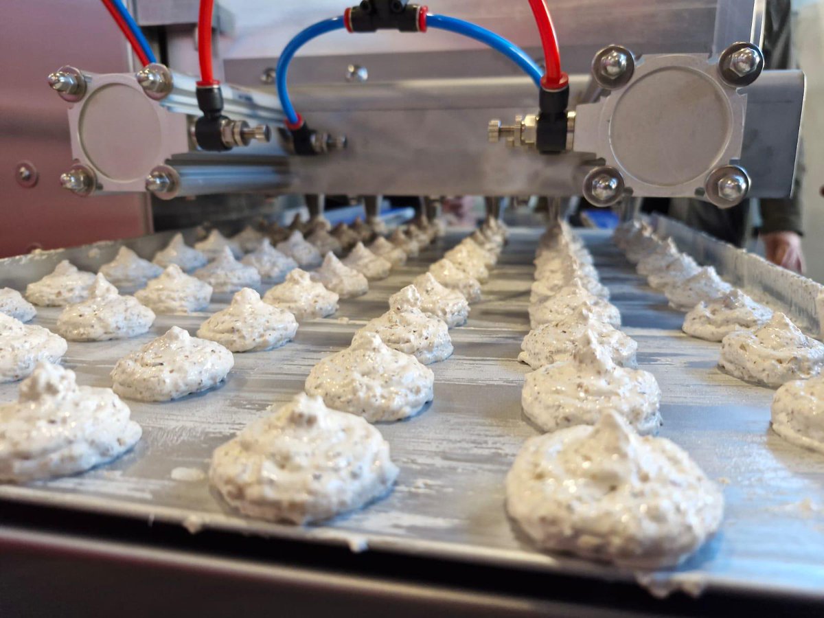 Depositing doughs with inclusions...

Tower Drop never ceases to amaze our customers. A technology capable of handling and producing doughs with significant inclusions without any problem.

myblog.boscolo.it/en/post/2026/0…