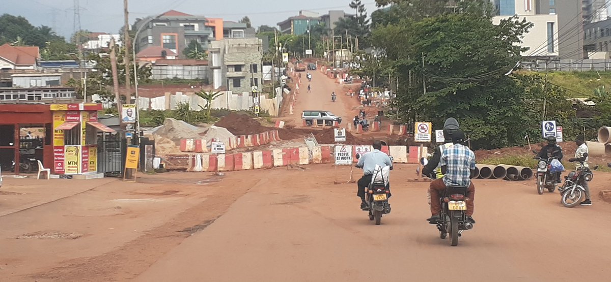 Hoping and praying  that road works along kyambogo road are completed by 10th Feb....kubanga the traffic lately......