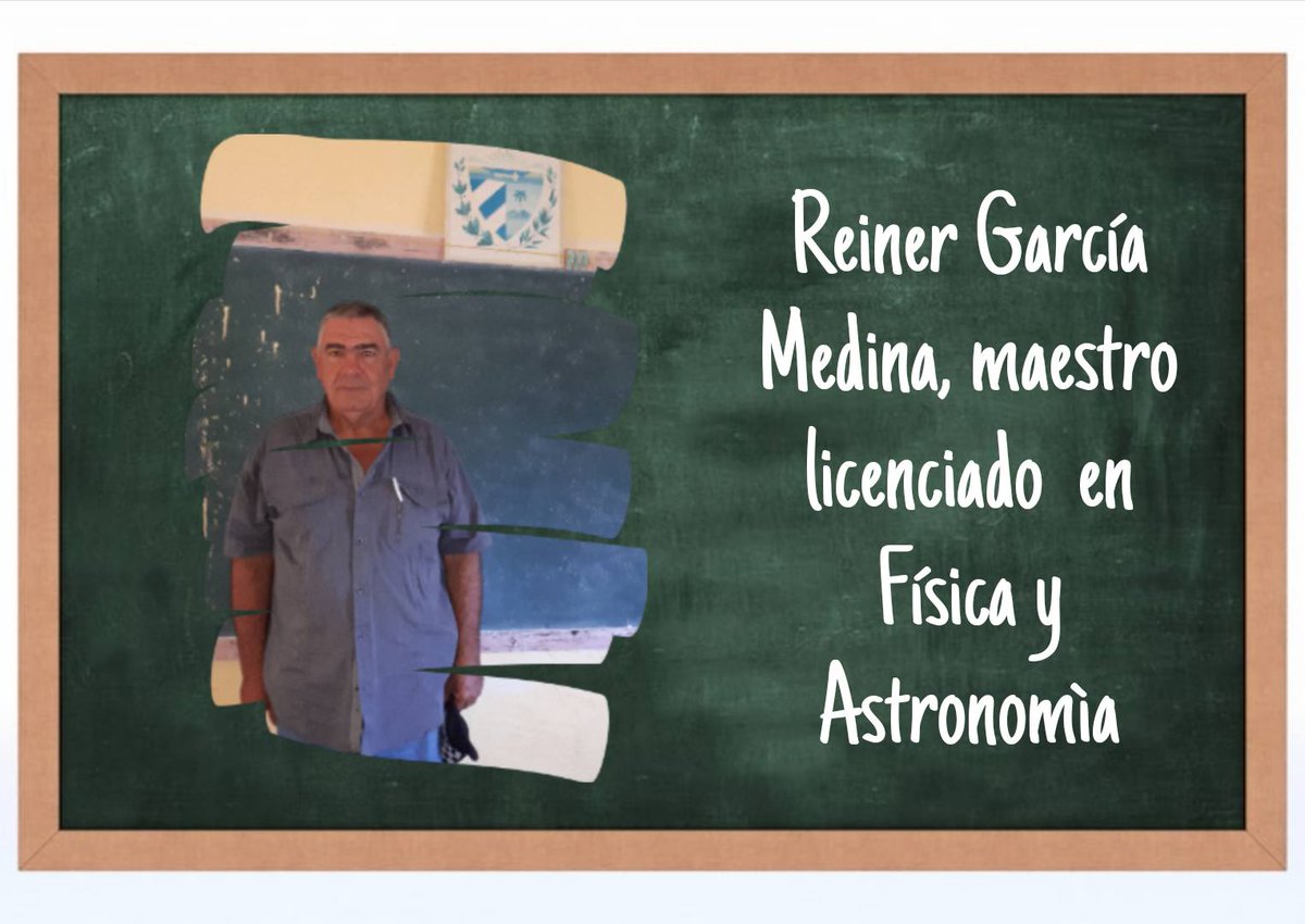 Un educador de 39 años de experiencia en la enseñanza de la Física en #Yaguajay, #SanctiSpíritusEnMarcha quien labora hoy en el Centro Mixto Ignacio Agramonte de la cabecera municipal. ~#CubaMined <a href="/DeivyPrezMartn1/">Deivy Pérez Martín</a> <a href="/RadioYagNews/">RadioYaguajay(News)</a> <a href="/milian_mileydi/">Mileydi Milian</a> <a href="/AlexisLorente74/">Alexis Lorente Jiménez</a> <a href="/JasielCarballo/">Jasiel Carballo</a>