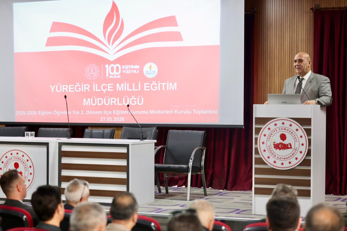 İl Millî Eğitim Müdürümüz Sayın Mehmet Nurettin Aras’ın katılımıyla 2025-2026 Eğitim-Öğretim Yılı İkinci Dönem Değerlendirme Toplantısı, Kaymakamlık Toplantı Salonu’nda gerçekleştirildi.

<a href="/Yusuf__Tekin/">Yusuf Tekin</a> <a href="/tcmeb/">Millî Eğitim Bakanlığı</a> <a href="/valiyavuz/">Mustafa Yavuz</a> <a href="/mehmet1aksu/">Mehmet Aksu</a> <a href="/mnaras/">M.Nurettin ARAS🇹🇷</a> <a href="/izzetaydin01/">İzzettin AYDIN</a>