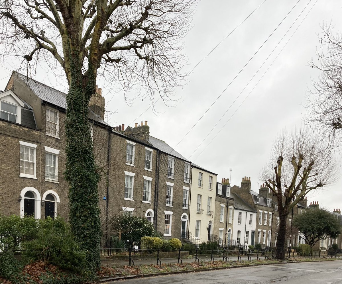 DfsStubbs's tweet image. Late #Georgian #housing on #Newmarket and #Lensfield Roads #Cambridge #architecture