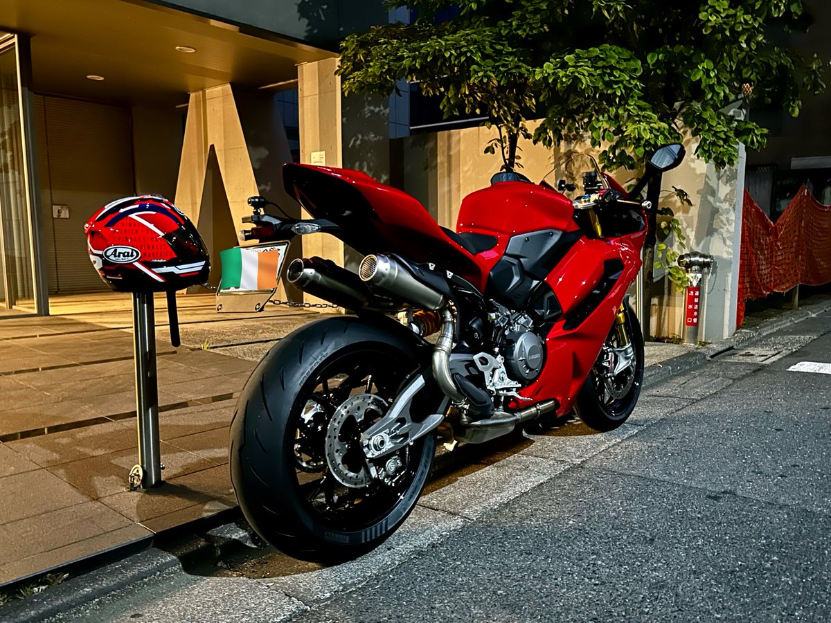 バイクは右後ろがカッコいい このバイクは特にそう✌️