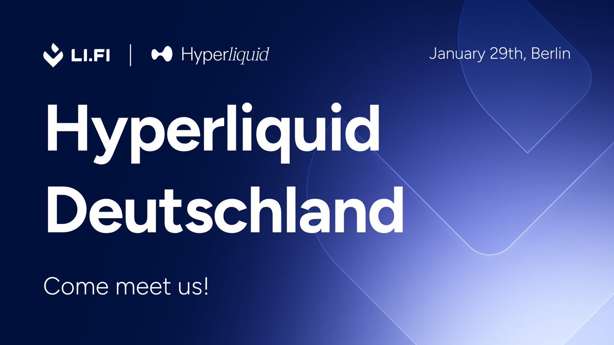 Come and meet us in our home base this Thursday evening for a discussion on  HIP-3 markets! Sign up here: https://t.co/e43yZPuyWK