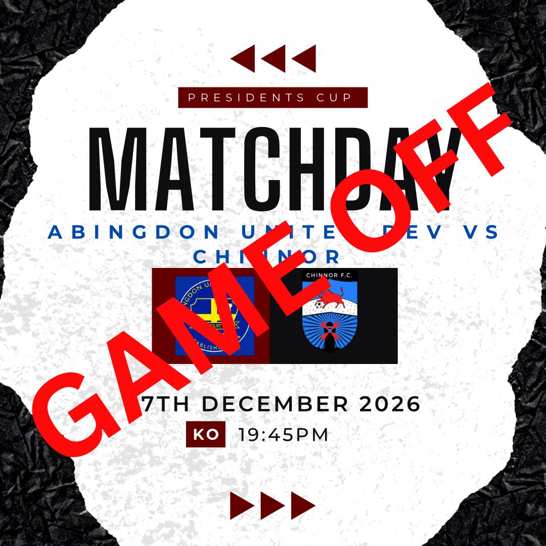 Chinnor FC tweet media