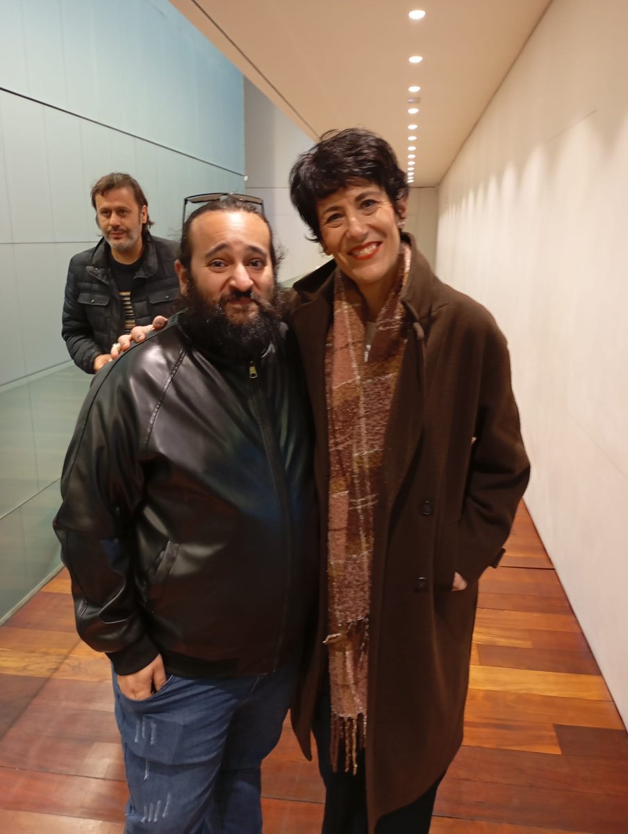sergio2003244's tweet photo. Tener la oportunidades de conocer a @SaizElma es algo impresionante. Gracias compañera. https://t.co/TTRrjgR6Qq
