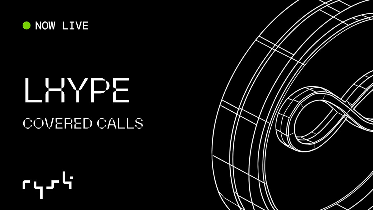 LHYPE from <a href="/looping_col/">Looping Collective</a> is now live on Rysk.

Earn upfront yield on LHYPE.

app.rysk.finance/earn/999/LHYPE…