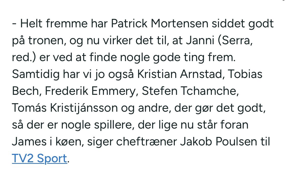 Mikkel Middelbo tweet media